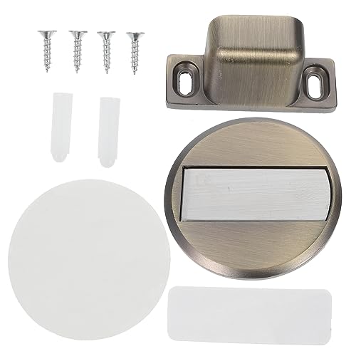 Gadpiparty 2 Stück Magnetische Türstopper Unsichtbarer Türfänger aus Zinklegierung Selbstklebend und Schraubbar für Wand und Bodeneinbau Türstopper für Geräuschloses Schließen Gadpiparty 2 Stück Magnetische Türstopper Unsichtbarer Türfänger aus Zinklegierung Selbstklebend und Schraubbar für Wand und Bodeneinbau Türstopper für Geräuschloses Schließen von Gadpiparty