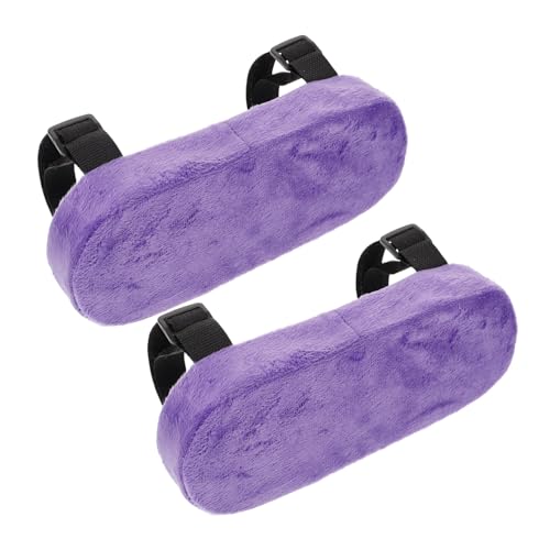 Gadpiparty 2 Stück Memory Schaum Armlehnenpolster Komfortable Armlehnenauflagen für Büro Gaming und Ergonomischer Ellenbogenschutz Passend von Gadpiparty