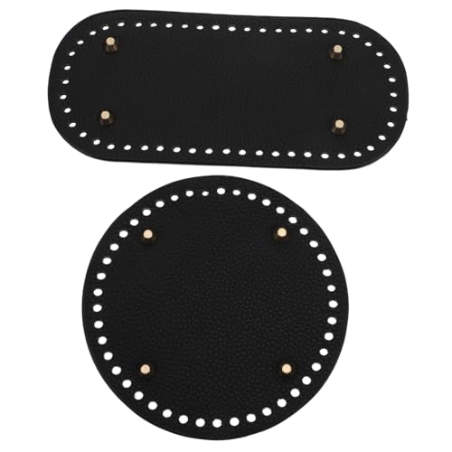 Gadpiparty 2 Stück PU Leder Taschenboden mit Löchern Runde Ovale Form Langlebige DIY Häkel Stricktasche Bodenplatte Stabiler Taschenboden Zubehör für Handarbeit und Reparatur Gadpiparty 2 Stück PU Leder Taschenboden mit Löchern Runde Ovale Form Langlebige DIY Häkel Stricktasche Bodenplatte Stabiler Taschenboden Zubehör für Handarbeit und Reparatur von Gadpiparty