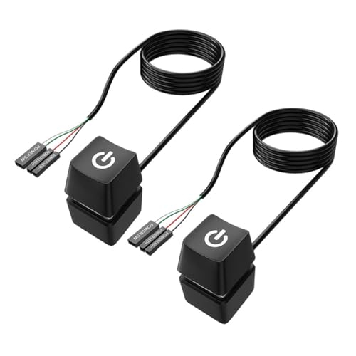 Gadpiparty 2stücke Pc Power Button Verlängerungskabel Lange Pc Netzschalter Für Desktop-Computer Externes Gehäusezubehör Für Internetcafés Und Büros Einfache Steuerung Und Gadpiparty 2stücke Pc Power Button Verlängerungskabel Lange Pc Netzschalter Für Desktop-Computer Externes Gehäusezubehör Für Internetcafés Und Büros Einfache Steuerung Und von Gadpiparty