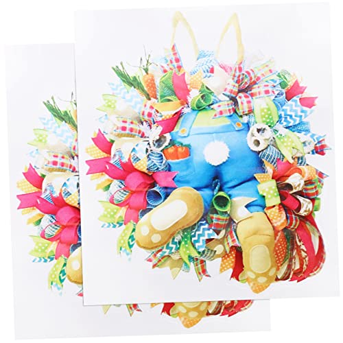 Gadpiparty 2 Stück Rabbit Wreath Tür Sticker Selbstklebendes Kaninchen für Wand Niedliche Wandtattoos für Kinderzimmer Wohnzimmer und Abnehmbar Gadpiparty 2 Stück Rabbit Wreath Tür Sticker Selbstklebendes Kaninchen für Wand Niedliche Wandtattoos für Kinderzimmer Wohnzimmer und Abnehmbar von Gadpiparty