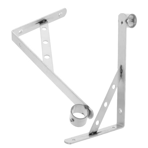 Gadpiparty 2 Stück Robuste Dreieckige Edelstahlstützen für Wäscheleine Hochbelastbare Eckstützen für Platzsparende Kleideraufhängung Gadpiparty 2 Stück Robuste Dreieckige Edelstahlstützen für Wäscheleine Hochbelastbare Eckstützen für Platzsparende Kleideraufhängung von Gadpiparty