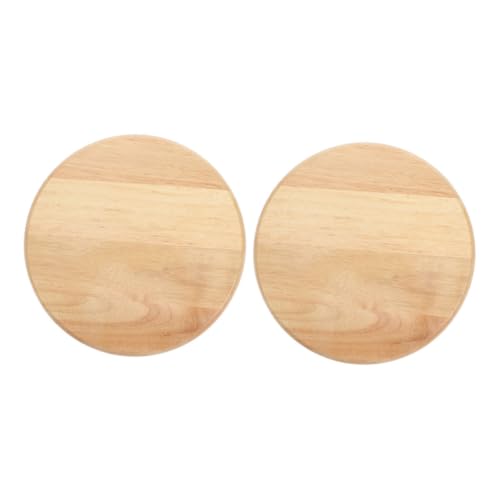 Gadpiparty 2stücke Runder Holz-ersatzsitz Für Barhocker Esszimmerhocker Und Kantinenstuhl Möbelzubehör Aus Massivholz Sicher Und Glatt Leicht Zu Installieren von Gadpiparty