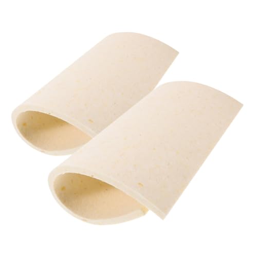 Gadpiparty 2 Stück Schwammmatte Der Heißen Malereimaschine Presspad Pressmatte Wärmeübertragungsmatte Handwerksbedarf Thermopads Für Tassen Unterlagen Zum Basteln Kissen Drücken Beige von Gadpiparty