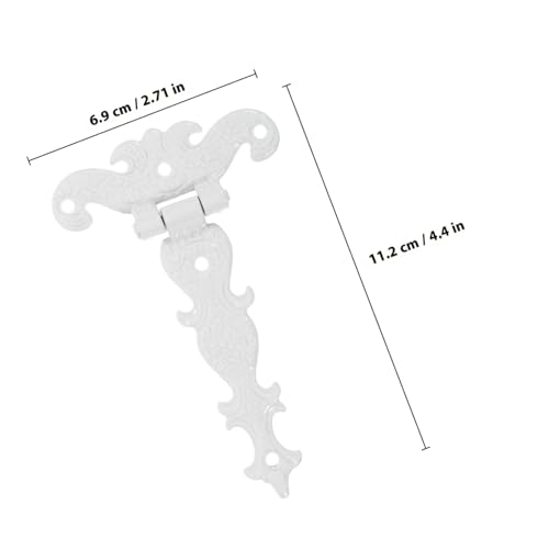 Gadpiparty 2 Stück Teiliges Schwere Stabile Vintage Scharniere für Holztore Verzinkte Gartentürbeschläge Robustes Wetterfestes Zaunscharnierset für Scheunen und Türen Einfache Montage Gadpiparty 2 Stück Teiliges Schwere Stabile Vintage Scharniere für Holztore Verzinkte Gartentürbeschläge Robustes Wetterfestes Zaunscharnierset für Scheunen und Türen Einfache Montage von Gadpiparty