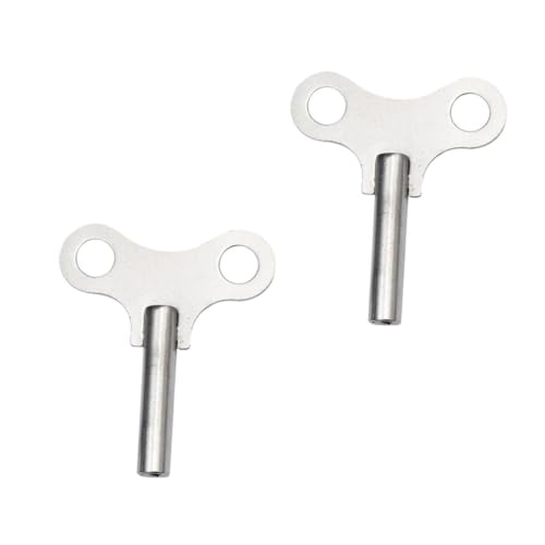 Gadpiparty 2 Stück Teiliges Stahl Uhrwerkschlüssel Verlängerte Aufzugsschlüssel für Uhren Reparatur Uhrwerk Werkzeug Leicht Tragbar Robust und Komfortabel für Experten und Privatgebrauch von Gadpiparty