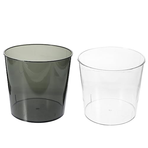 Gadpiparty 2 Stück Tischmülleimer Multifunktionale Aufbewahrungsbox für Büro und Küche Runder Abfalleimer mit Deckel und Transparent Platzsparend für Schreibtisch und Tisch Gadpiparty 2 Stück Tischmülleimer Multifunktionale Aufbewahrungsbox für Büro und Küche Runder Abfalleimer mit Deckel und Transparent Platzsparend für Schreibtisch und Tisch von Gadpiparty