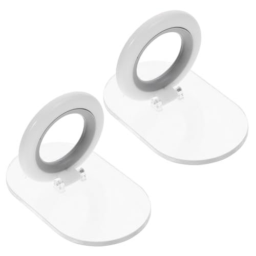 Gadpiparty 2 Stück Toilettensitzheber Praktische Klodeckel Griffe aus Robustem Hygienische Wc Sitz Lifter für Einfaches Anheben und Absenken Kompatibel mit Standard Toilettensitzen Weiß von Gadpiparty