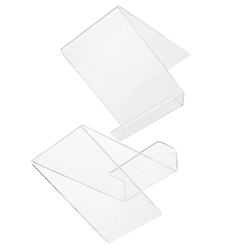 Gadpiparty 2 Stück Transparente Acryl Buchstütze Kratzfester Displayständer für Bücher und Alben Eleganter Klarer Leseständer für Regal Schreibtisch und Buchhandel Gadpiparty 2 Stück Transparente Acryl Buchstütze Kratzfester Displayständer für Bücher und Alben Eleganter Klarer Leseständer für Regal Schreibtisch und Buchhandel von Gadpiparty