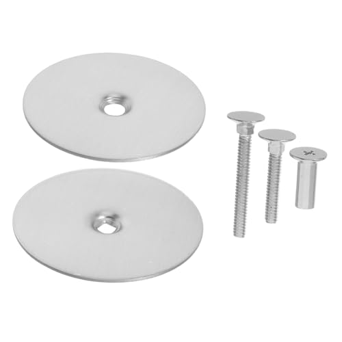 Gadpiparty 2 Stück Türloch-abdeckplatte Edelstahl Rund Schlossloch Füllplatte Einfache Montage Holz Metall Sicherheitstür Reparatur und Dekoration Gadpiparty 2 Stück Türloch-abdeckplatte Edelstahl Rund Schlossloch Füllplatte Einfache Montage Holz Metall Sicherheitstür Reparatur und Dekoration von Gadpiparty