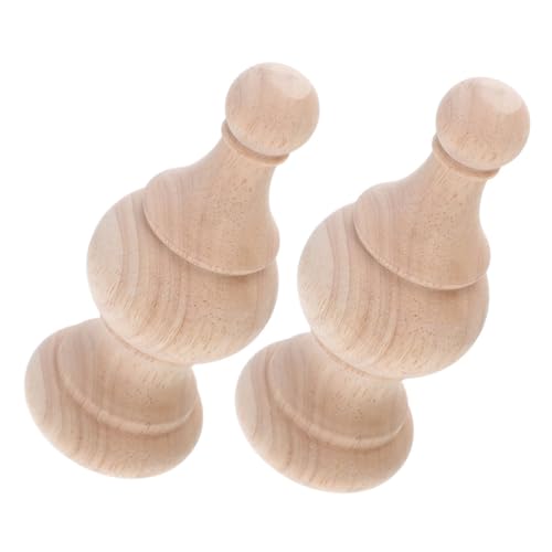 Gadpiparty 2 Stück Unlackierte Bettpfosten endstücke aus Massivem Material Dekorative Postkappen für Treppen Fahnenmast topper und DIY bastelarbeiten Stabile und Natürliche Kappen Gadpiparty 2 Stück Unlackierte Bettpfosten endstücke aus Massivem Material Dekorative Postkappen für Treppen Fahnenmast topper und DIY bastelarbeiten Stabile und Natürliche Kappen von Gadpiparty