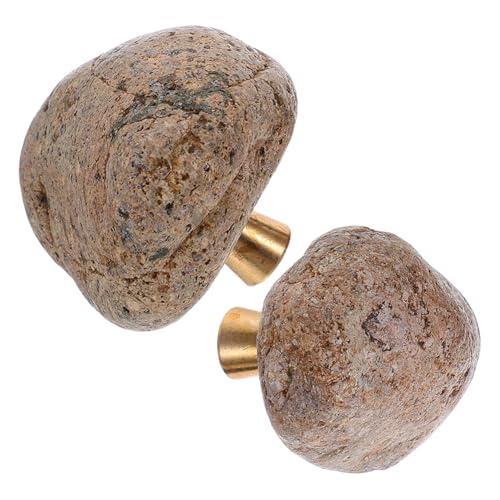 Gadpiparty 2 Stück Unregelmäßige Stein-schubladengriffe Natürlichem Stein und Messing Langlebige Möbelgriffe für Schrank Kommode Kleiderschrank Einfache Montage Dekorative Möbelbeschläge Gadpiparty 2 Stück Unregelmäßige Stein-schubladengriffe Natürlichem Stein und Messing Langlebige Möbelgriffe für Schrank Kommode Kleiderschrank Einfache Montage Dekorative Möbelbeschläge von Gadpiparty