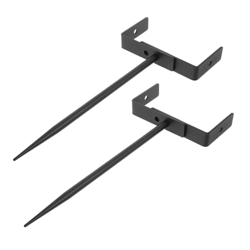 Gadpiparty 2 Stück Verstellbare Fallrohrhalter Stabile Regenrinnenstütze aus Rostfreiem Höhenverstellbar für Rohre Wetterfeste Abflussrohrhalterung für Haus und Garten von Gadpiparty