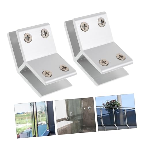 Gadpiparty 2 Stück Verstellbare Glas clips Winkel Glasklemme für Glasplatten Möbelhalterung Geländerklemme mit Rutschfestem Gummipuffer für Treppen Gartenzäune Poolgeländer Gadpiparty 2 Stück Verstellbare Glas clips Winkel Glasklemme für Glasplatten Möbelhalterung Geländerklemme mit Rutschfestem Gummipuffer für Treppen Gartenzäune Poolgeländer von Gadpiparty