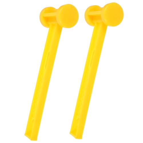 Gadpiparty 2 Stück Zelt Hammer Pe Kunststoff Teiliges Leichtes Werkzeug für Holzarbeiten für Camping und Outdoor Aktivitäten mit Ergonomischem Griff und Vibrationsreduzierender Funktion von Gadpiparty