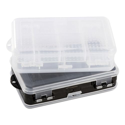 Gadpiparty 2stücke Aufbewahrungsboxen Aus Kunststoff Transparent Tragbar Zum Ordnen Von Schmuck Und Kleinteilen Bruchfest Lebensmittelecht von Gadpiparty