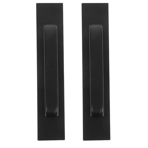 Gadpiparty 2 selbstklebende Push-Pull-Griffe: selbstklebende Türgriffe aus Aluminiumlegierung für Küchenschränke, Duschtüren und Schubladen – einfache Installation von Gadpiparty