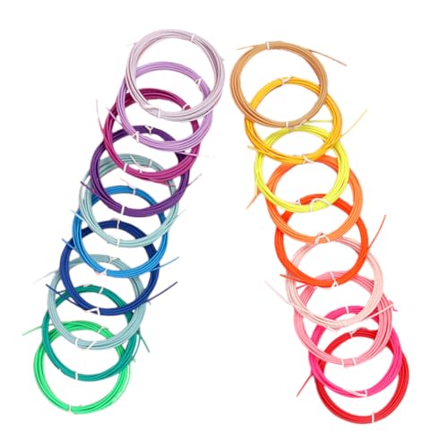 Gadpiparty 20rollen Druckfilament Drucker Pcl-Filament-nachfüllungen Farbiges Filament Zubehör Stift von Gadpiparty