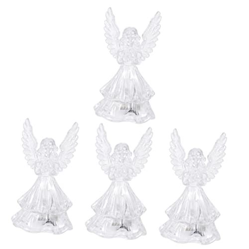 Gadpiparty 20 Stk Engel Geburtstagsgeschenke für Mädchen LED-Betenfigur kinderzimmer lampen kinderzimmerlampe Schreibtischlampe nachtlampe kleines Nachtlicht Flügel Schutzengel p.s von Gadpiparty