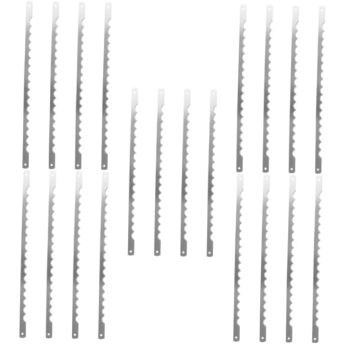 Gadpiparty 20 Stk Klingen für Dessertausstecher bügelsäge Messerklinge küchenmesser sägeblatt brotschneidemesser Brotbackmaschinen gezackte Klingen gezackte Toastklingen Brotklinge Metall von Gadpiparty