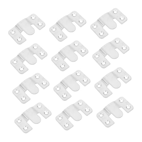Gadpiparty 20 Stück Bilderrahmen Aufhänger Hochbelastbare Haken für Sichere Wandmontage von Fotos und Spiegeln Interlocking Design für Langlebige Nutzung Gadpiparty 20 Stück Bilderrahmen Aufhänger Hochbelastbare Haken für Sichere Wandmontage von Fotos und Spiegeln Interlocking Design für Langlebige Nutzung von Gadpiparty