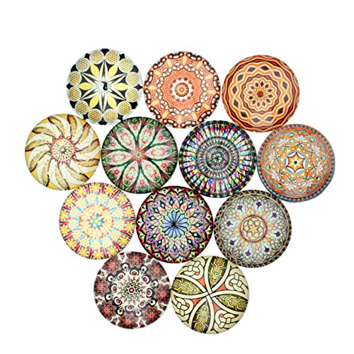 Gadpiparty 20 Stück Edelstein-Patch Edelstein-Aufkleber-Patch Wohnung Edelsteine ​​zum Basteln Bastelperlen Handwerkliches Glas-Patch-Aufkleber Glasfleck Glas Aufkleber von Gadpiparty