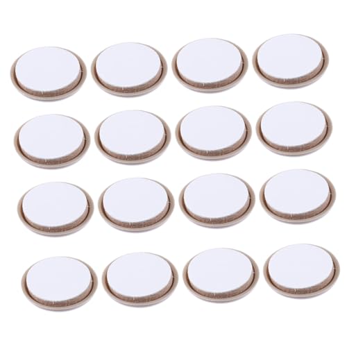Gadpiparty 20 Stück Selbstklebende Möbelgleiter Runde Tisch Stuhl Bodenschoner rutschfest Geräuschdämpfend Kratzschutz Möbelgleitpads für Holzfußboden von Gadpiparty