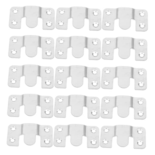 Gadpiparty 20 Stück Teiliges Wandhalterungen Robuste Bilderrahmen Clips Spiegelbefestigungen Langlebige Aufhänger Sichere Befestigung für Foto Display Gadpiparty 20 Stück Teiliges Wandhalterungen Robuste Bilderrahmen Clips Spiegelbefestigungen Langlebige Aufhänger Sichere Befestigung für Foto Display von Gadpiparty