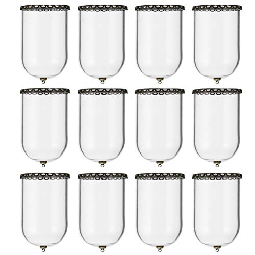 Gadpiparty 20 Stück Wünschen Flaschenzubehör DIY Bastelwerkzeug handwerkliche Herstellung von Teilen Schreibtischdekor Schreibtischschmuck Werkzeug zum Selbermachen Glas von Gadpiparty