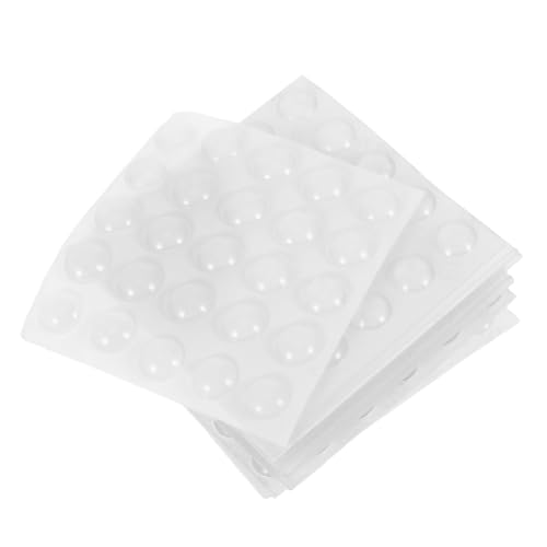 Gadpiparty 200Stücke Selbstklebende Silikon Pads Transparente Türpuffer für Schließen Schalldämpfende Wandschutzkissen für Türen und Schränke von Gadpiparty