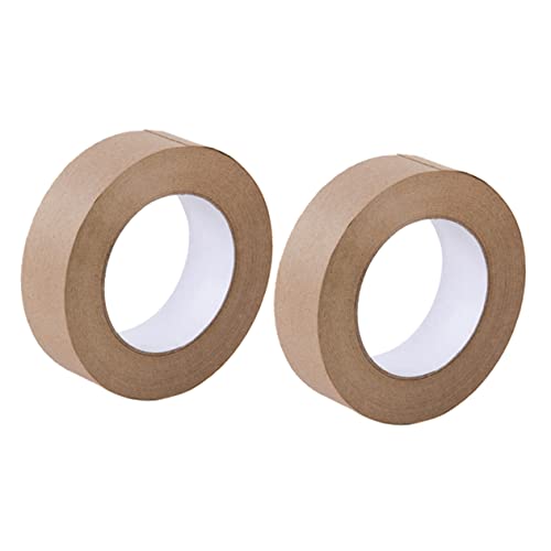 Gadpiparty 2Rolle Kraftpapier Klebeband Beschreibbar Reißfest für DIY und Verpackung Starke Haftung Leicht Abzureißen für Kartons und Bilderrahmen Gadpiparty 2Rolle Kraftpapier Klebeband Beschreibbar Reißfest für DIY und Verpackung Starke Haftung Leicht Abzureißen für Kartons und Bilderrahmen von Gadpiparty
