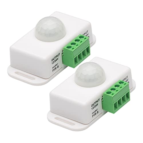 Gadpiparty 2St Infrarotsensor Pir-Motion-Controller Pir-Sensor Pir-Controller Bewegungslicht 12-Volt-Timer Licht mit Bewegungsmelder Bewegungssensor LED Lichtleiste elektronisch Weiß Gadpiparty 2St Infrarotsensor Pir-Motion-Controller Pir-Sensor Pir-Controller Bewegungslicht 12-Volt-Timer Licht mit Bewegungsmelder Bewegungssensor LED Lichtleiste elektronisch Weiß von Gadpiparty
