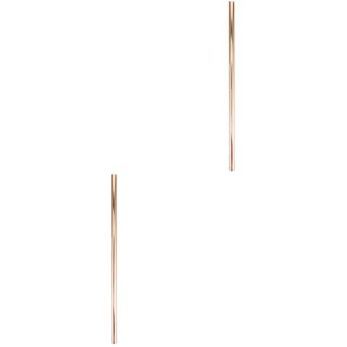 Gadpiparty 2St Verbindungsrohr für Schreibtischlampen Schreibtischleuchten rohr mit innengewinde Stehlampe Lampenbausatz Bausatz zur Lampenherstellung Austausch des Lampenstiels Innere Zähne von Gadpiparty