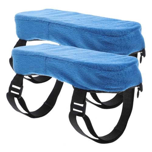 Gadpiparty 2stücke Ersatzarmlehnen Für Rollstühle Bequeme Armlehnenkissen Aus Pp-Baumwolle Armlehnenabdeckungen Für Bürostühle Und Gaming-stühle Einfache Befestigung Mit Elastischem von Gadpiparty