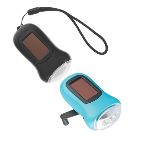 Gadpiparty 2Stücke Solarbetriebene LED Notlampe mit Handkurbel Multifunktionale Camping Taschenlampe und Leicht für Outdoor Aktivitäten und Notfälle Gadpiparty 2Stücke Solarbetriebene LED Notlampe mit Handkurbel Multifunktionale Camping Taschenlampe und Leicht für Outdoor Aktivitäten und Notfälle von Gadpiparty