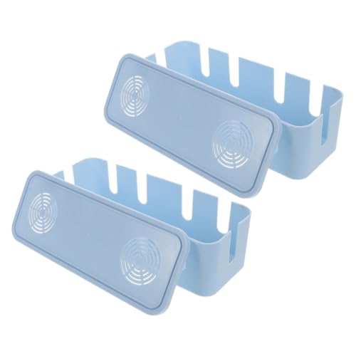 Gadpiparty 2stücke Steckdosenbox Mit Kabel-Organizer Für Schreibtisch Aufbewahrungsbox Für Ladeadapter Und Netzkabel Kabelmanagement-Box Mit Hoher Kapazität Für Home Office Gadpiparty 2stücke Steckdosenbox Mit Kabel-Organizer Für Schreibtisch Aufbewahrungsbox Für Ladeadapter Und Netzkabel Kabelmanagement-Box Mit Hoher Kapazität Für Home Office von Gadpiparty