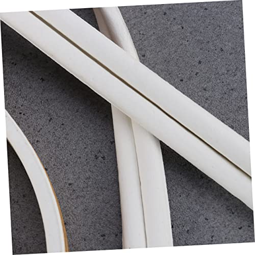 Gadpiparty 2er Pack Selbstklebende Epdm Dichtungsstreifen Weiß Wetterfeste Tür und Fensterabdichtung Schallisolierend Staubdicht Flexibel Einfache Montage ohne Werkzeug von Gadpiparty
