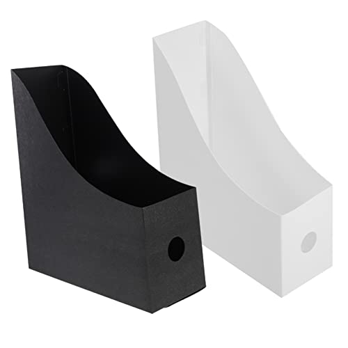 Gadpiparty 2stücke Bürobedarf Stehsammler Für Schreibtisch Multifunktionaler Zeitschriftenhalter Dokumentenablage Aus Hochwertigem Polypropylen Moderne Büroorganisation in Schwarz Und Weiß Gadpiparty 2stücke Bürobedarf Stehsammler Für Schreibtisch Multifunktionaler Zeitschriftenhalter Dokumentenablage Aus Hochwertigem Polypropylen Moderne Büroorganisation in Schwarz Und Weiß von Gadpiparty