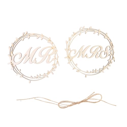 Gadpiparty 2stücke Hochzeitsstuhl-aufhänger Aus Holz Schild Für Braut Und Bräutigam Rustikales Deko-zubehör Für Hochzeiten Stylish Wiederverwendbar Passend Für Feierliche Anlässe Gadpiparty 2stücke Hochzeitsstuhl-aufhänger Aus Holz Schild Für Braut Und Bräutigam Rustikales Deko-zubehör Für Hochzeiten Stylish Wiederverwendbar Passend Für Feierliche Anlässe von Gadpiparty