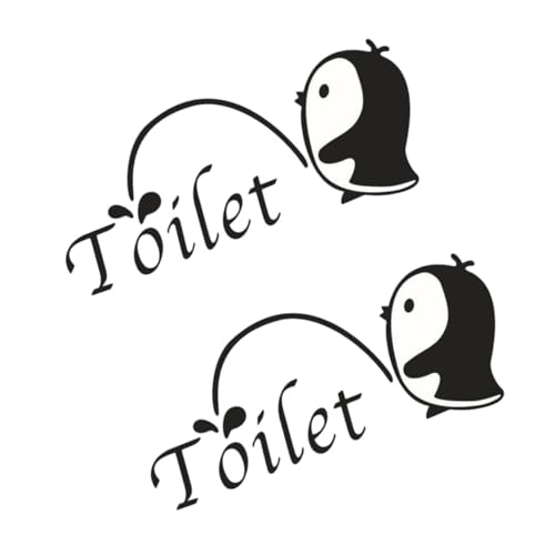 Gadpiparty 2stücke Kleine Pinguin-toilettenaufkleber Badezimmeraufkleber Abnehmbare Wasserdichte Wandaufkleber Für Waschraum Wc Toilette Gadpiparty 2stücke Kleine Pinguin-toilettenaufkleber Badezimmeraufkleber Abnehmbare Wasserdichte Wandaufkleber Für Waschraum Wc Toilette von Gadpiparty