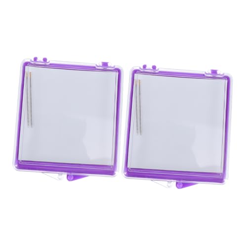 Gadpiparty 2stücke Magnetische Nähnadelhalter Box Nadelbehälter Mit Saugfunktion Aufbewahrungsbox Für Nähnadeln Büroklammern Und Metallgegenstände Kompakt Und Langlebig von Gadpiparty