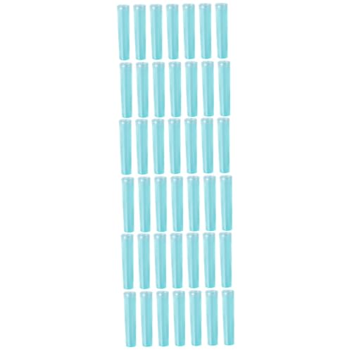 Gadpiparty 3 Sätze Blumenkonservierungsröhrchen Blumenrohre Kit Mit Rack Vasen Wasserrohr Terrarienset Süße Erbsenvase Aufklappbare Vase Wasserfläschchen Blumen Sky-Blue Plastik 50 Stück * 3 von Gadpiparty