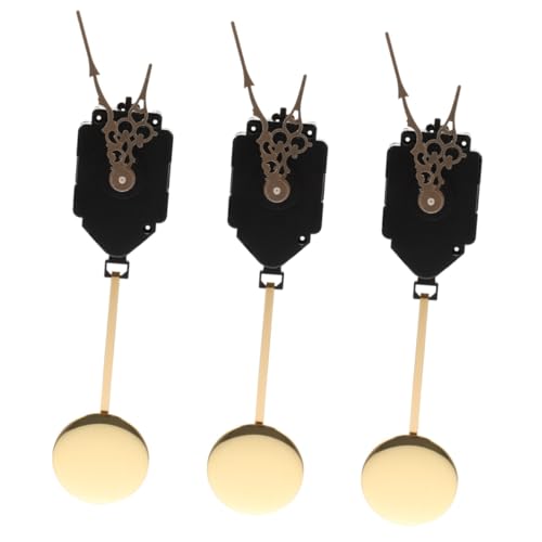 Gadpiparty 3 Sätze Pendel Uhrwerk Pendeluhrwerke Uhren Digitale Wanduhr Mechanismus Moderne Wanduhr Uhr-Kit Quarzuhrwerk Uhrwerkbausatz langlebiges Uhrwerk Uhrwerk-Bausatz Plastik Black Gadpiparty 3 Sätze Pendel Uhrwerk Pendeluhrwerke Uhren Digitale Wanduhr Mechanismus Moderne Wanduhr Uhr-Kit Quarzuhrwerk Uhrwerkbausatz langlebiges Uhrwerk Uhrwerk-Bausatz Plastik Black von Gadpiparty