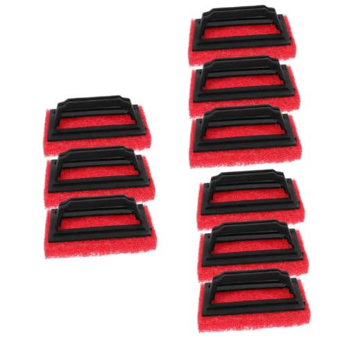 Gadpiparty 3 Sätze Reinigungsbürste Bildschirm Pads Schrubben Reiniger Entferner Werkzeug Zum Reinigen Von Fensterscheiben Schrubber-pad Scheuerschwamm Rot 3 Stück * 3 Gadpiparty 3 Sätze Reinigungsbürste Bildschirm Pads Schrubben Reiniger Entferner Werkzeug Zum Reinigen Von Fensterscheiben Schrubber-pad Scheuerschwamm Rot 3 Stück * 3 von Gadpiparty