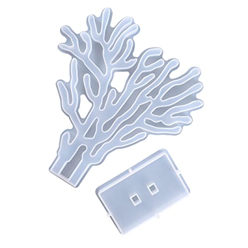Gadpiparty 3 Sätze Schimmel Untersetzer Formen Einfache Form Umgekehrte Form Einfache Diy-form Handgefertigte Form Silikonform Kreative Kristall-epoxy-form Silikon Sterben Kieselgel Weiß von Gadpiparty