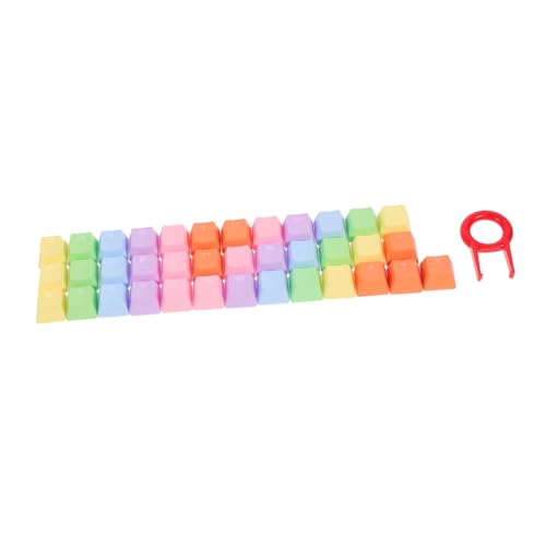 Gadpiparty 3sätze Tasten Keycaps Set Für Mechanische Tastaturen Bunte RGB- -höhe Hochwertige Tastenkappen Für Gaming Und Büro Einfache Installation Staubschutz Und Einzigartiges Design von Gadpiparty