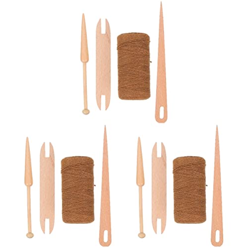 Gadpiparty 3 Sätze Teiliges Holz und Häkeln Nadel Set für Kreative Strickprojekte für Handarbeiten und Bastelideen Gadpiparty 3 Sätze Teiliges Holz und Häkeln Nadel Set für Kreative Strickprojekte für Handarbeiten und Bastelideen von Gadpiparty