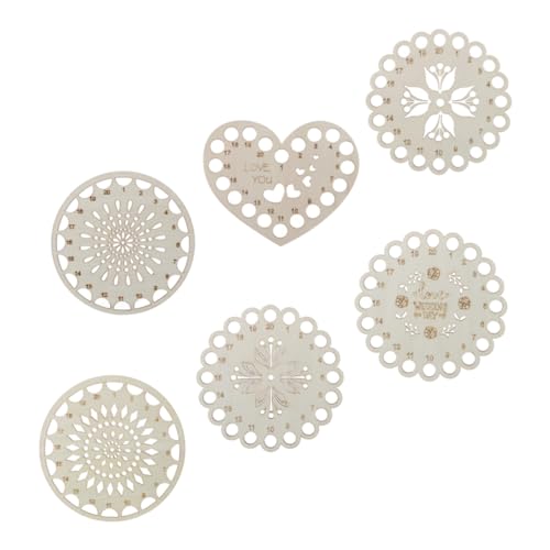 Gadpiparty 3 Sätze Teiliges Set Kreuzstich Fadenhalter Holz Tragbare Organisierungsplatten Für Stickgarn Für DIY Handwerk Und Aufbewahrung 6 Stücke * 3 Gadpiparty 3 Sätze Teiliges Set Kreuzstich Fadenhalter Holz Tragbare Organisierungsplatten Für Stickgarn Für DIY Handwerk Und Aufbewahrung 6 Stücke * 3 von Gadpiparty