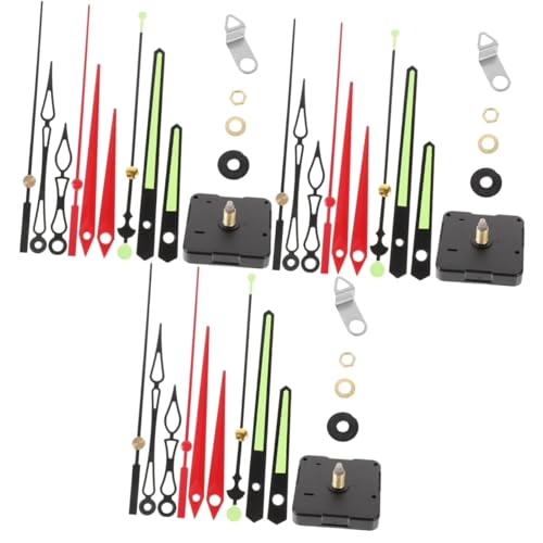 Gadpiparty 3 Sätze Uhrwerk Hände Welle Uhrzeiger Uhren Mechanismus Ziffern Motoren Wanduhr Mit Pendel Reparatur Punkt Led Ersatz Uhr-bausatz Selber Machen Wand Quarzuhr Zahlen Retro Plastik Gadpiparty 3 Sätze Uhrwerk Hände Welle Uhrzeiger Uhren Mechanismus Ziffern Motoren Wanduhr Mit Pendel Reparatur Punkt Led Ersatz Uhr-bausatz Selber Machen Wand Quarzuhr Zahlen Retro Plastik von Gadpiparty
