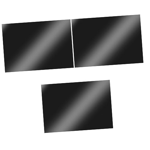 Gadpiparty 3 Stück Computer-sichtschutzfolie Blickdichte Fensterfolie Auslaufsicher Blendschutz Schwarzer Monitor-displayschutz von Gadpiparty